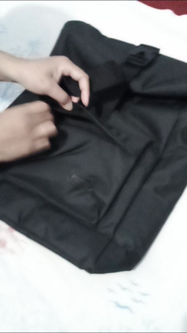 Tas Pria Raindoz Bandung Backpack Keren Hitam - Foto ulasan pembeli