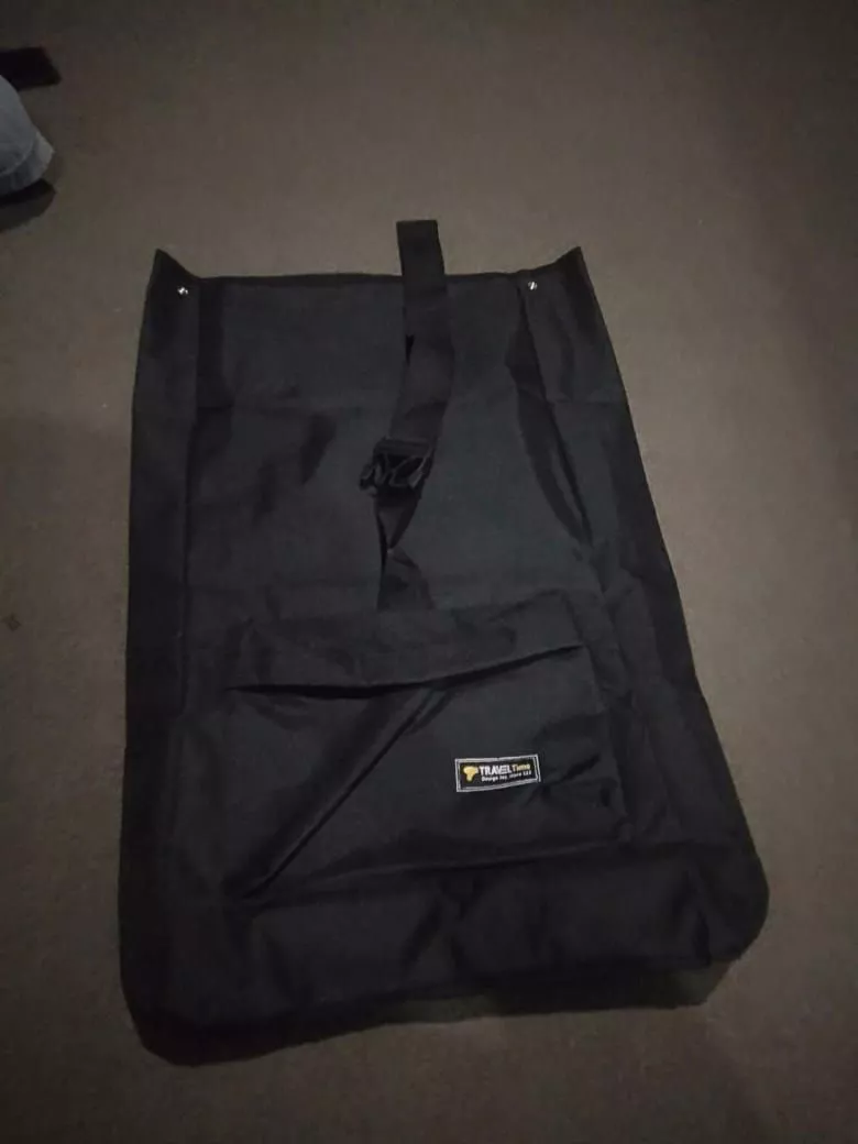 Tas Pria Raindoz Bandung Backpack Keren Hitam - Foto ulasan pembeli