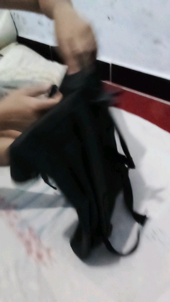 Tas Pria Raindoz Bandung Backpack Keren Hitam - Foto ulasan pembeli
