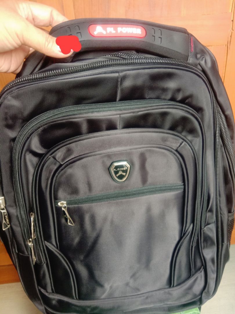 Tas Pria Ransel Laptop PL Power 18 inc Expanding Tas Laptop USB Ransel Polo Import POWER OFFICIAL - foto 2 dari 10