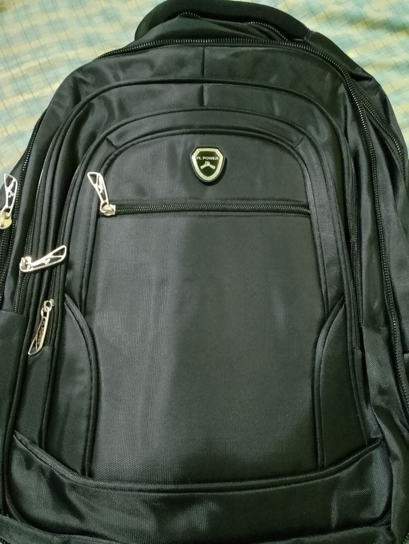 Tas Pria Ransel Laptop PL Power 18 inc Expanding Tas Laptop USB Ransel Polo Import POWER OFFICIAL - Foto ulasan pembeli