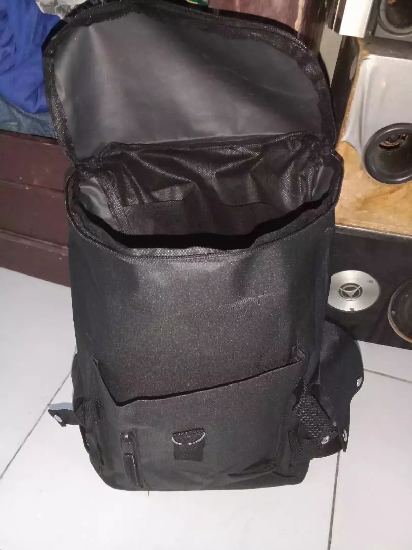 Tas Pria ZB RDN 069 Distro Raindoz Bandung Ransel Punggung Backpack Cowok Keren Sek BRAN NB-Tp BJ - Foto ulasan pembeli