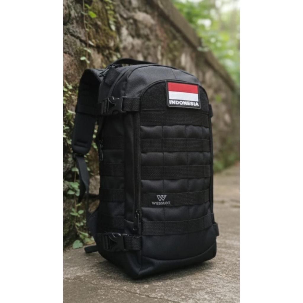 Tas Ransel Tactical TNI Polisi Cordura Tahan Air - foto 1 dari 10