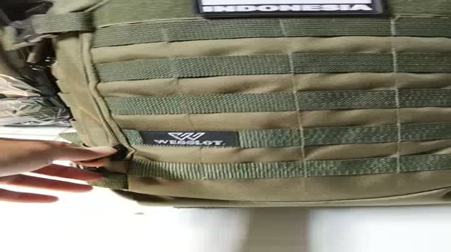 Tas Ransel Tactical TNI Polisi Cordura Tahan Air - foto 8 dari 10