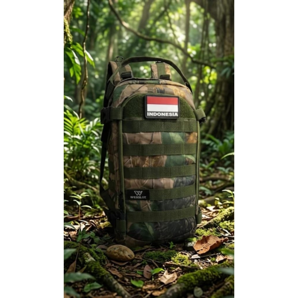 Tas Ransel Tactical TNI Polisi Cordura Tahan Air - foto 10 dari 10