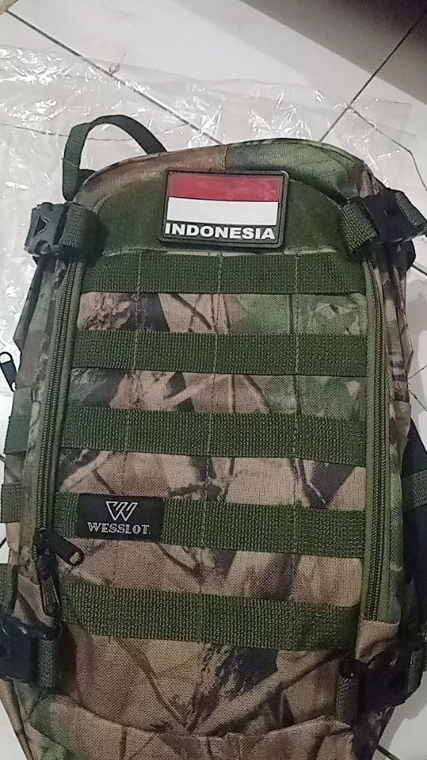 Tas Ransel Tactical TNI Polisi Cordura Tahan Air - Foto ulasan pembeli