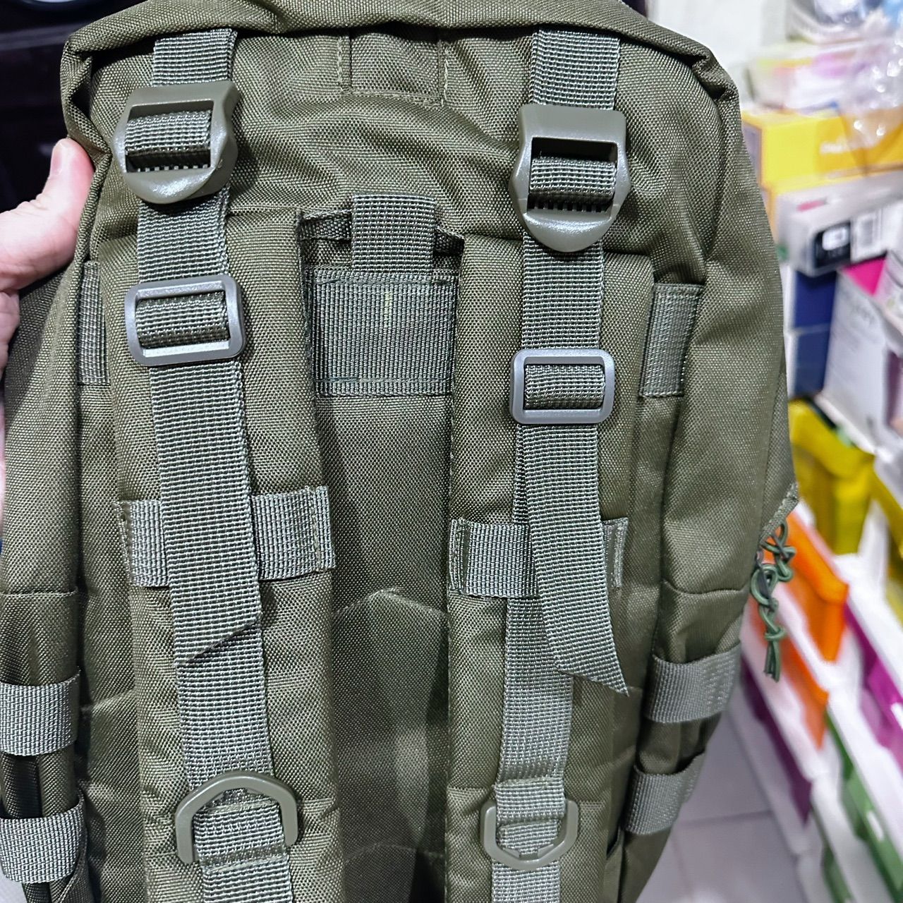 Tas Ransel Tactical BlackGhost Waterproof Cordura MOLLE Backpack Pria Outdoor Laptop 15 Inch Mandala - foto 4 dari 10