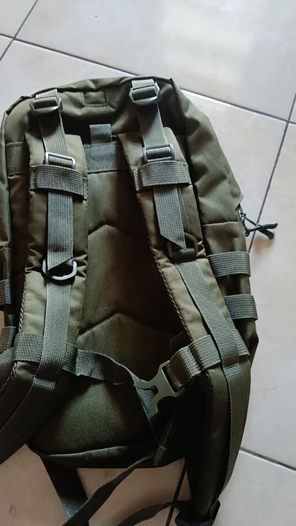 Tas Ransel Tactical BlackGhost Waterproof Cordura MOLLE Backpack Pria Outdoor Laptop 15 Inch Mandala - foto 10 dari 10