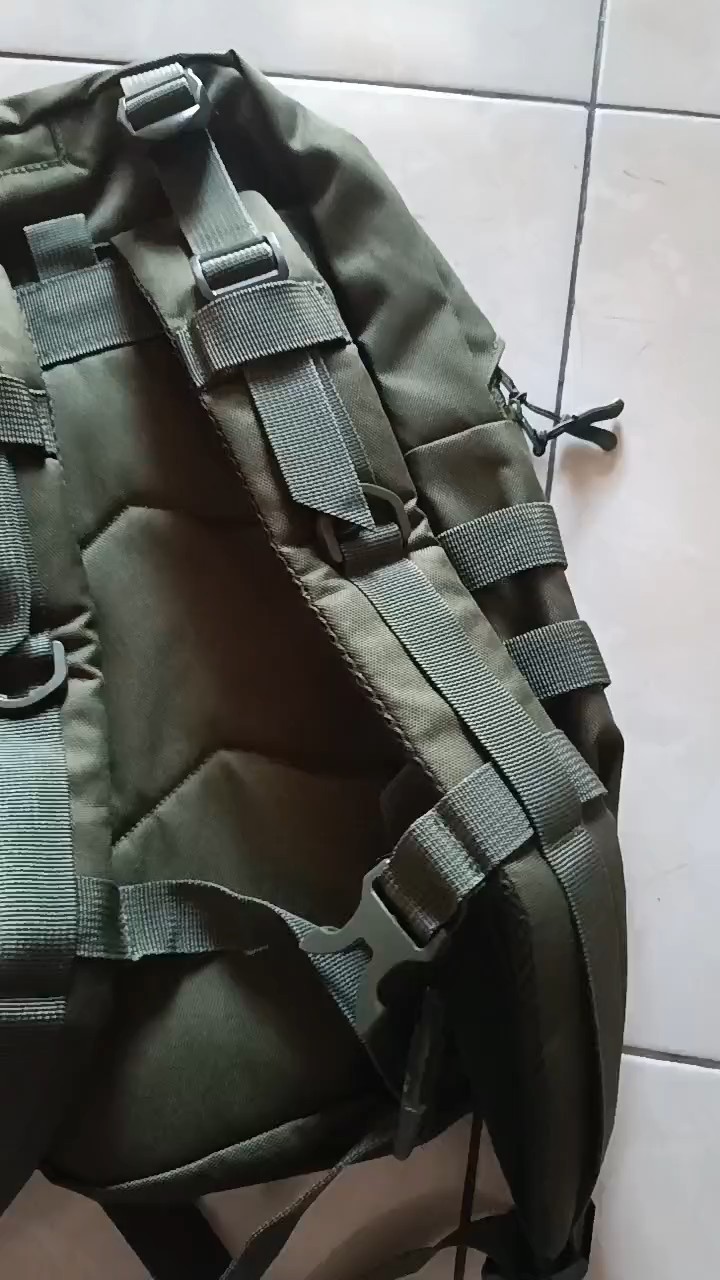 Tas Ransel Tactical BlackGhost Waterproof Cordura MOLLE Backpack Pria Outdoor Laptop 15 Inch Mandala - Foto ulasan pembeli