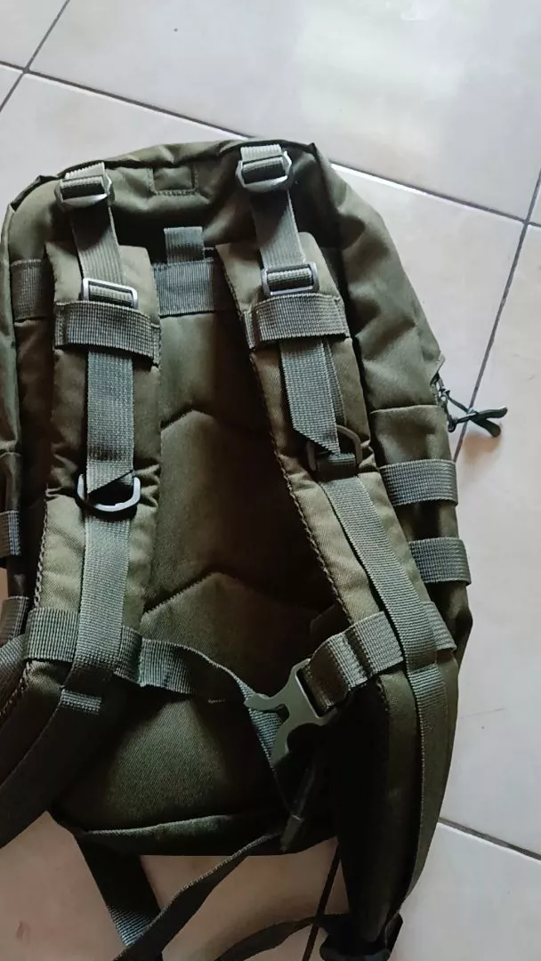 Tas Ransel Tactical BlackGhost Waterproof Cordura MOLLE Backpack Pria Outdoor Laptop 15 Inch Mandala - Foto ulasan pembeli