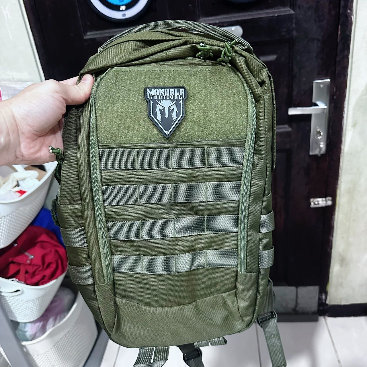 Tas Ransel Tactical BlackGhost Waterproof Cordura MOLLE Backpack Pria Outdoor Laptop 15 Inch Mandala - Foto ulasan pembeli