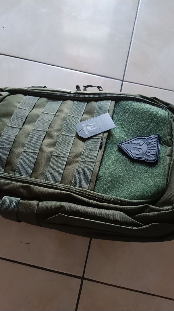 Tas Ransel Tactical BlackGhost Waterproof Cordura MOLLE Backpack Pria Outdoor Laptop 15 Inch Mandala - Foto ulasan pembeli