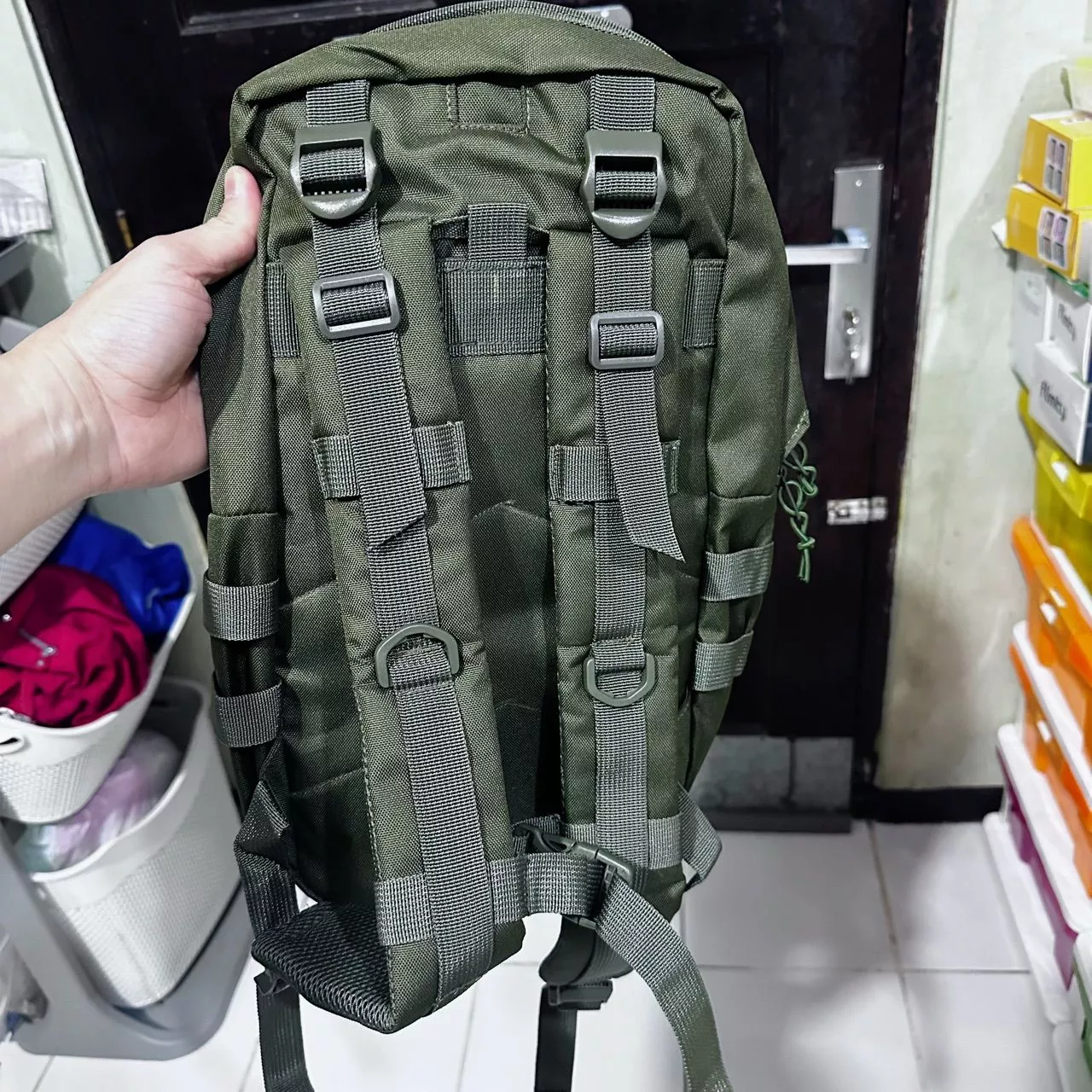 Tas Ransel Tactical BlackGhost Waterproof Cordura MOLLE Backpack Pria Outdoor Laptop 15 Inch Mandala - Foto ulasan pembeli