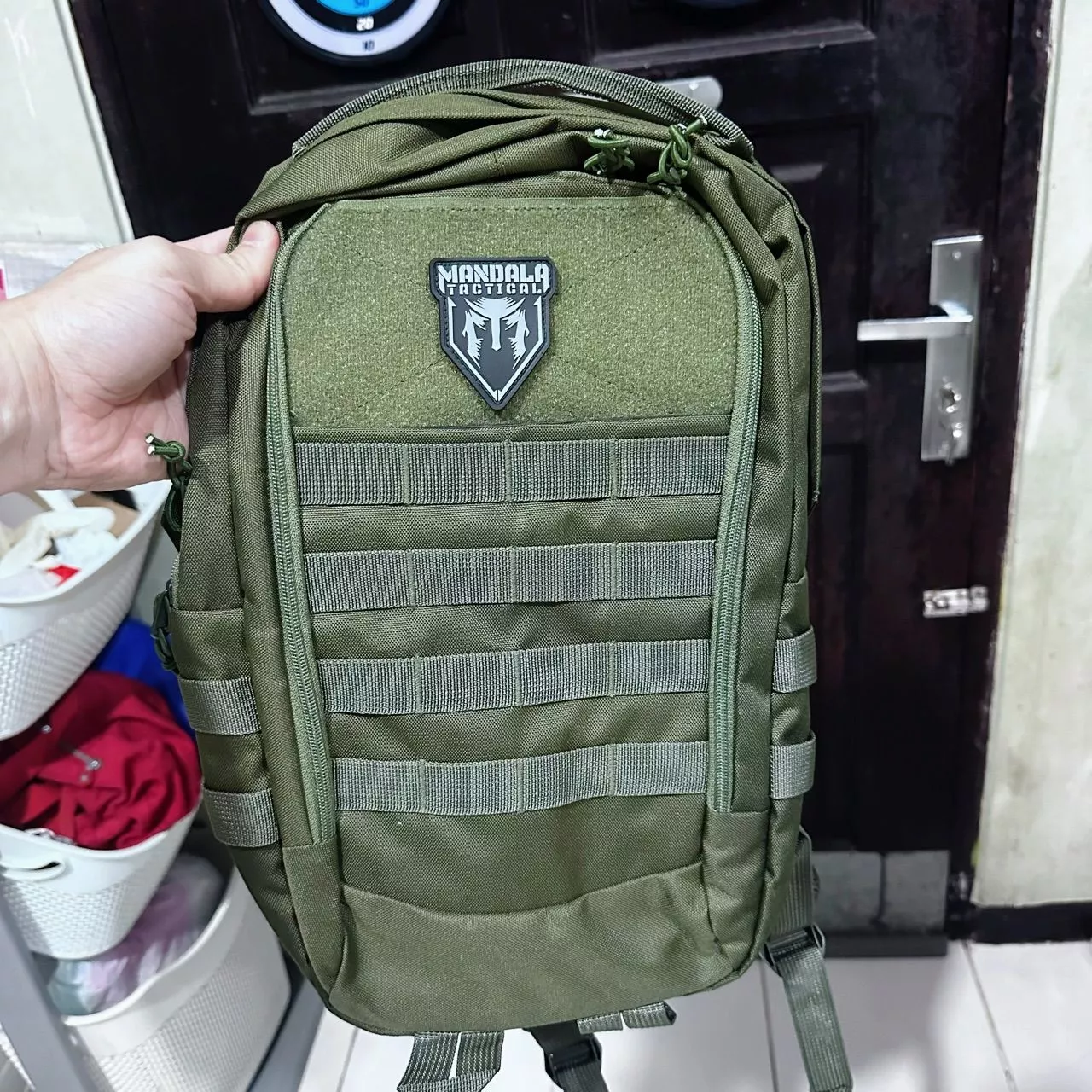 Tas Ransel Tactical BlackGhost Waterproof Cordura MOLLE Backpack Pria Outdoor Laptop 15 Inch Mandala - Foto ulasan pembeli