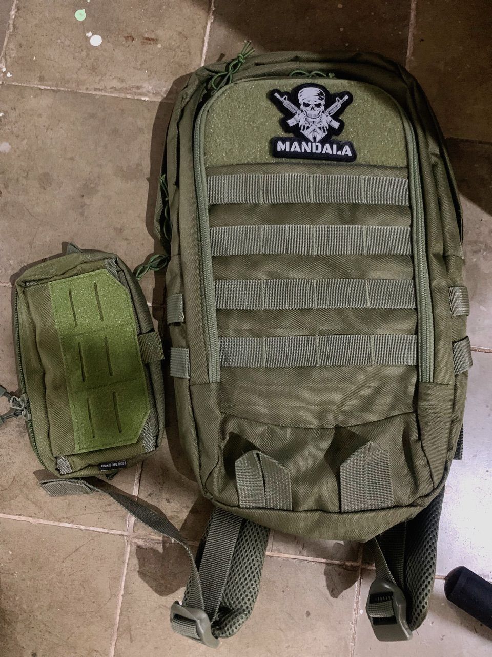 Tas Ransel Tactical BlackGhost Waterproof Cordura MOLLE Backpack Pria Outdoor Laptop 15 Inch Mandala - Foto ulasan pembeli