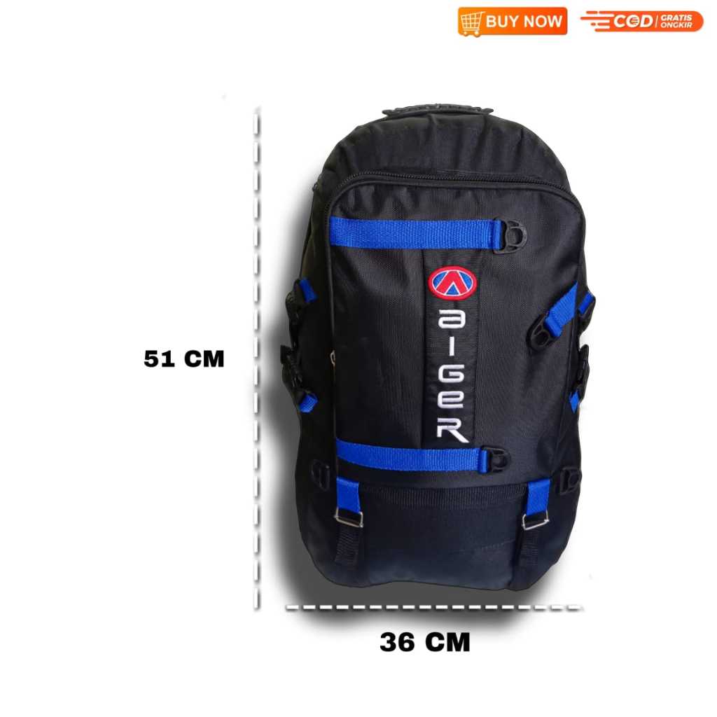 Tas Ransel Unisex 50L-55L Diskon Warna Merah - foto 9 dari 10