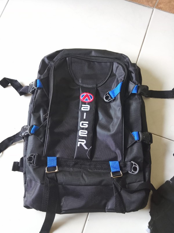 Tas Ransel Unisex 50L-55L Diskon Warna Merah - Foto ulasan pembeli