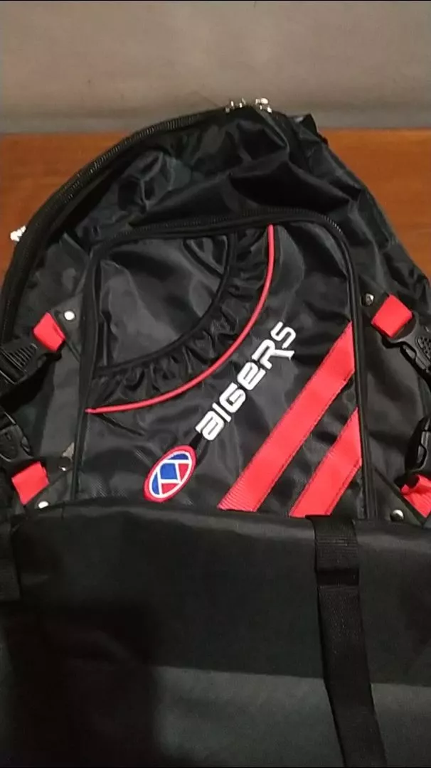 Tas Ransel Unisex 50L-55L Diskon Warna Merah - Foto ulasan pembeli