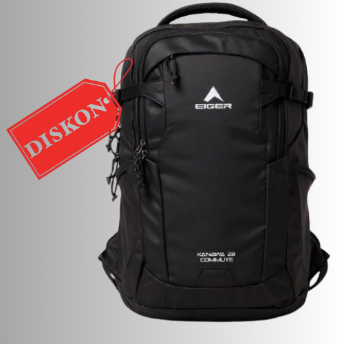Tas Ransel Waterproof 28L Hitam Kekinian - foto 7 dari 10