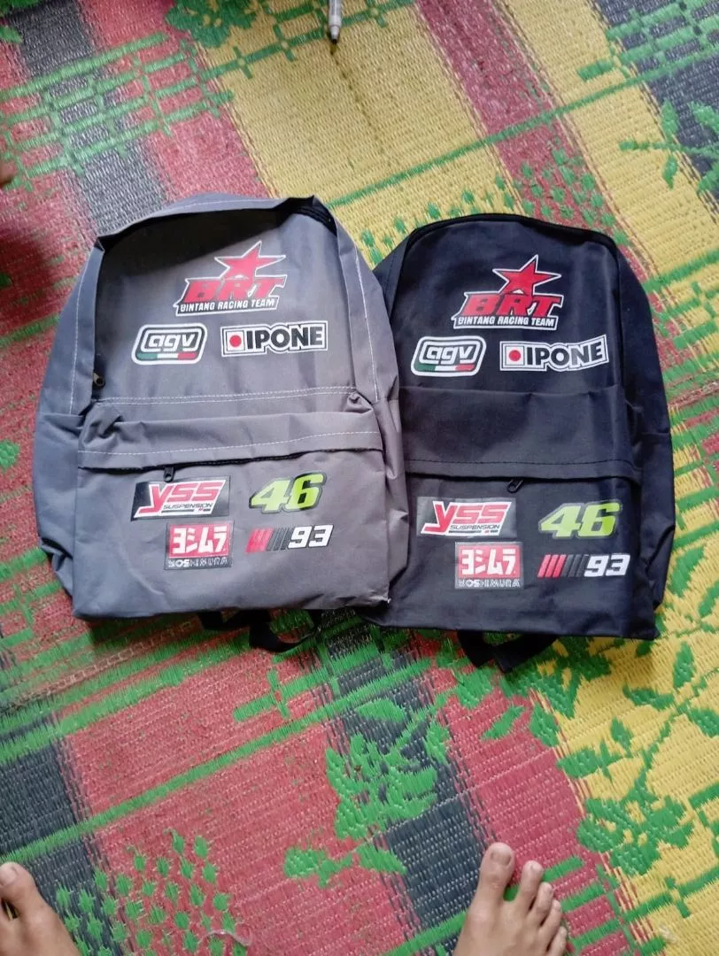 Tas Ransel Anak SD Laki-Laki Aesthetic Hitam Murah - Foto ulasan pembeli