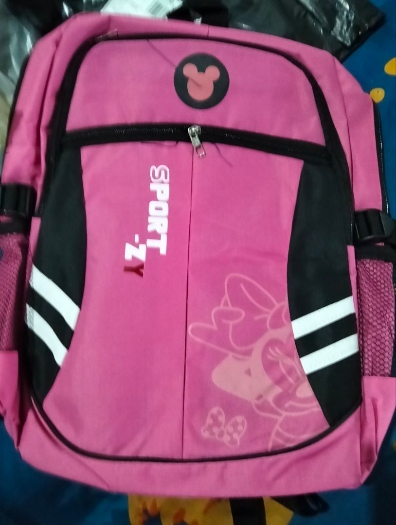 Tas Ransel Anak SD Laki-Laki Aesthetic Hitam Murah - Foto ulasan pembeli