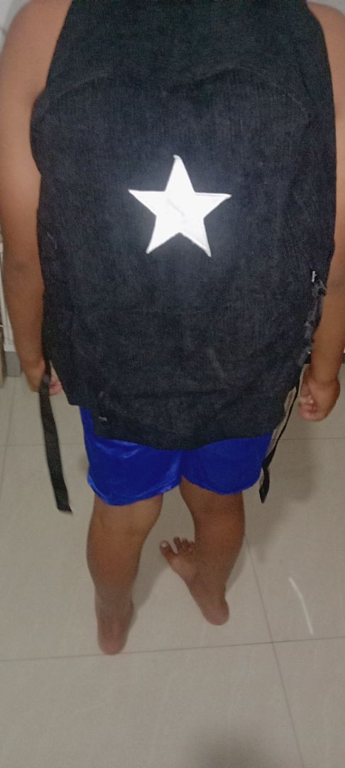 Tas Ransel Anak SD Laki-Laki Aesthetic Hitam Murah - Foto ulasan pembeli