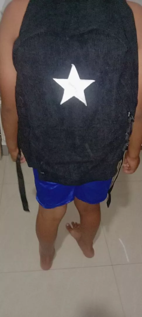 Tas Ransel Anak SD Laki-Laki Aesthetic Hitam Murah - Foto ulasan pembeli