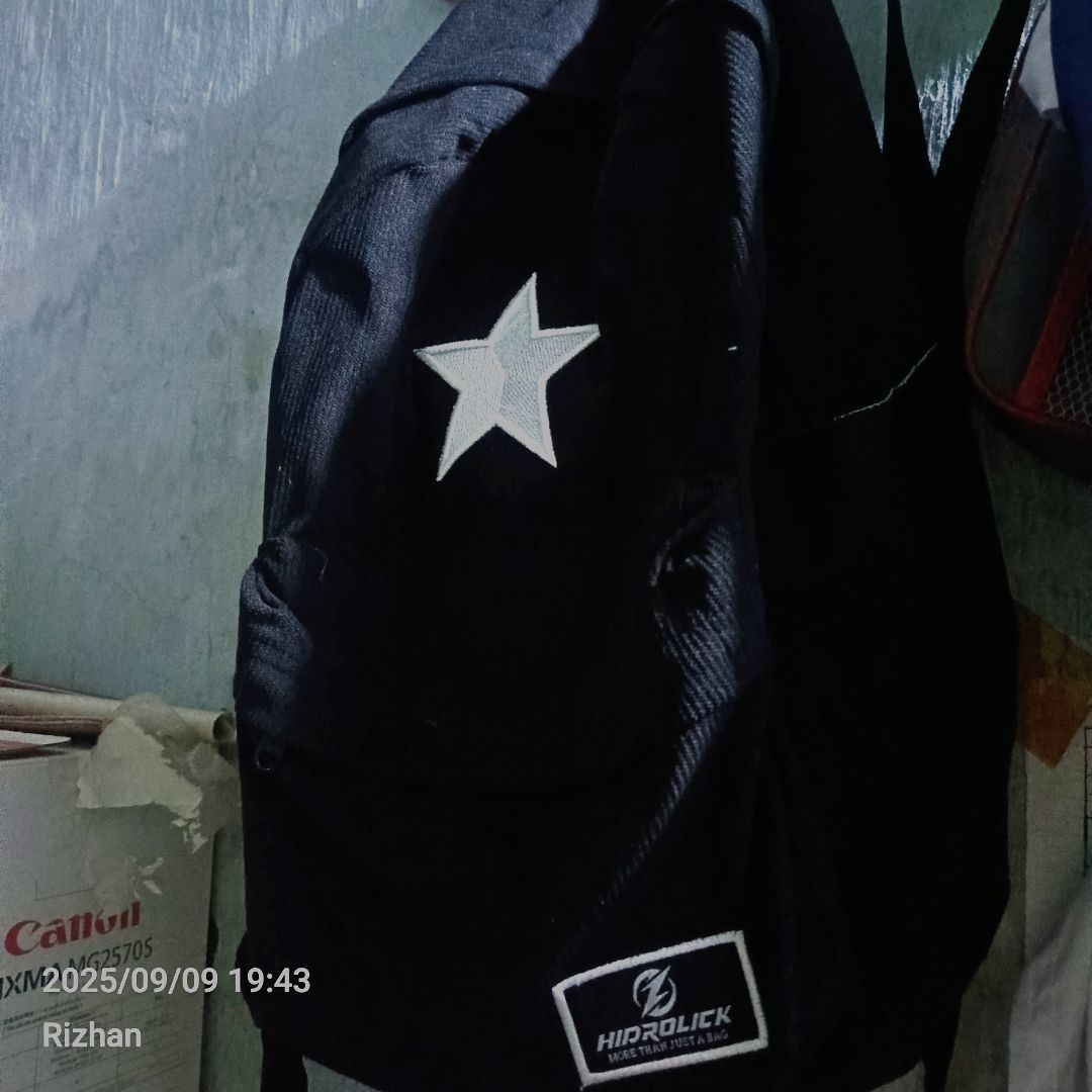 Tas Ransel Corduroy Pria Wanita Laptop 15" - foto 5 dari 10