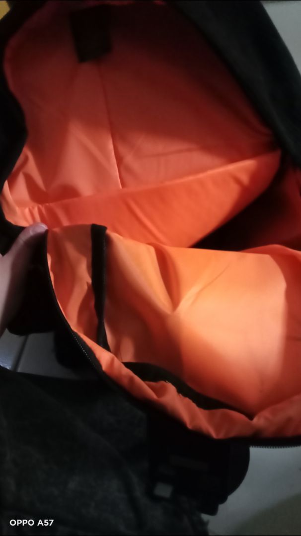 Tas Ransel Corduroy Pria Wanita Laptop 15" - Foto ulasan pembeli