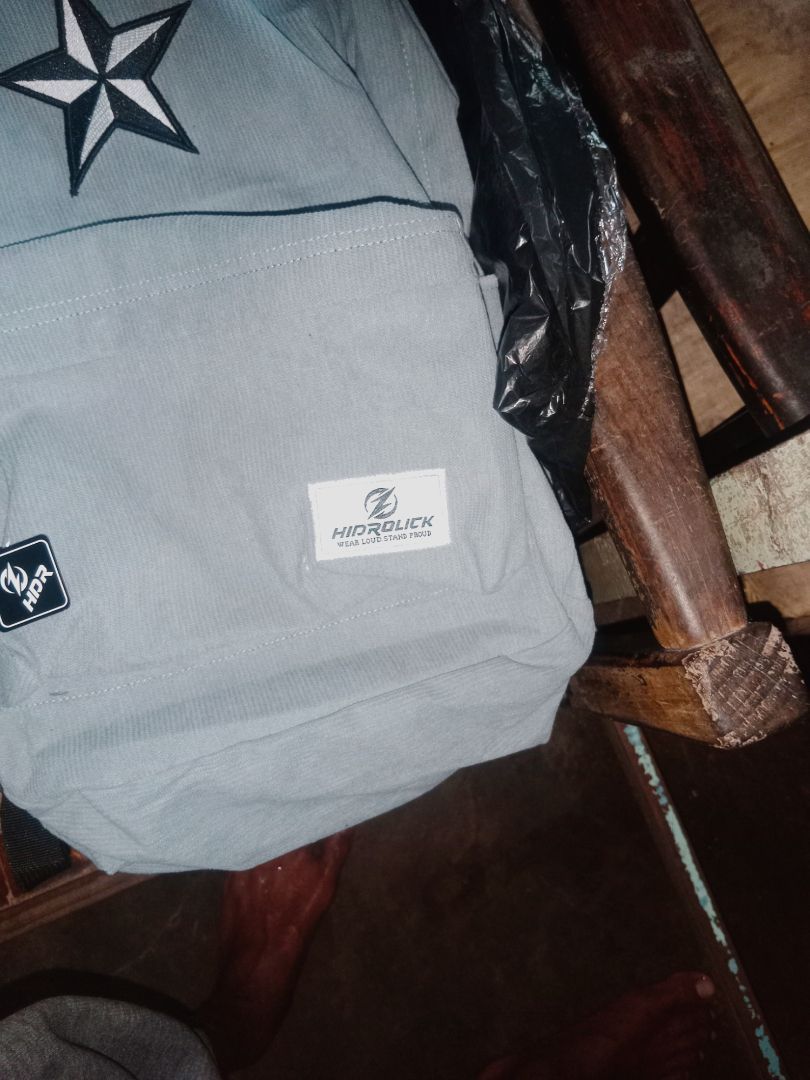 Tas Ransel Corduroy Pria Wanita Laptop 15" - Foto ulasan pembeli