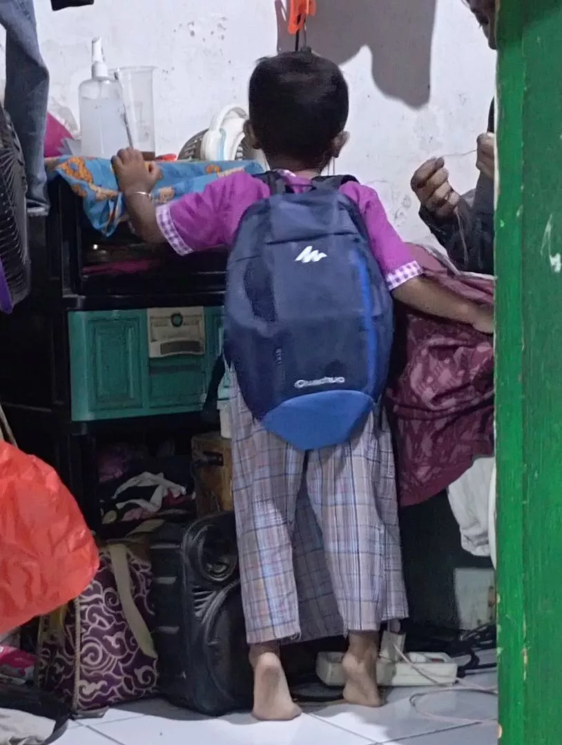 Tas Ransel Daypack 10L Anti Air Ergonomis - Foto ulasan pembeli