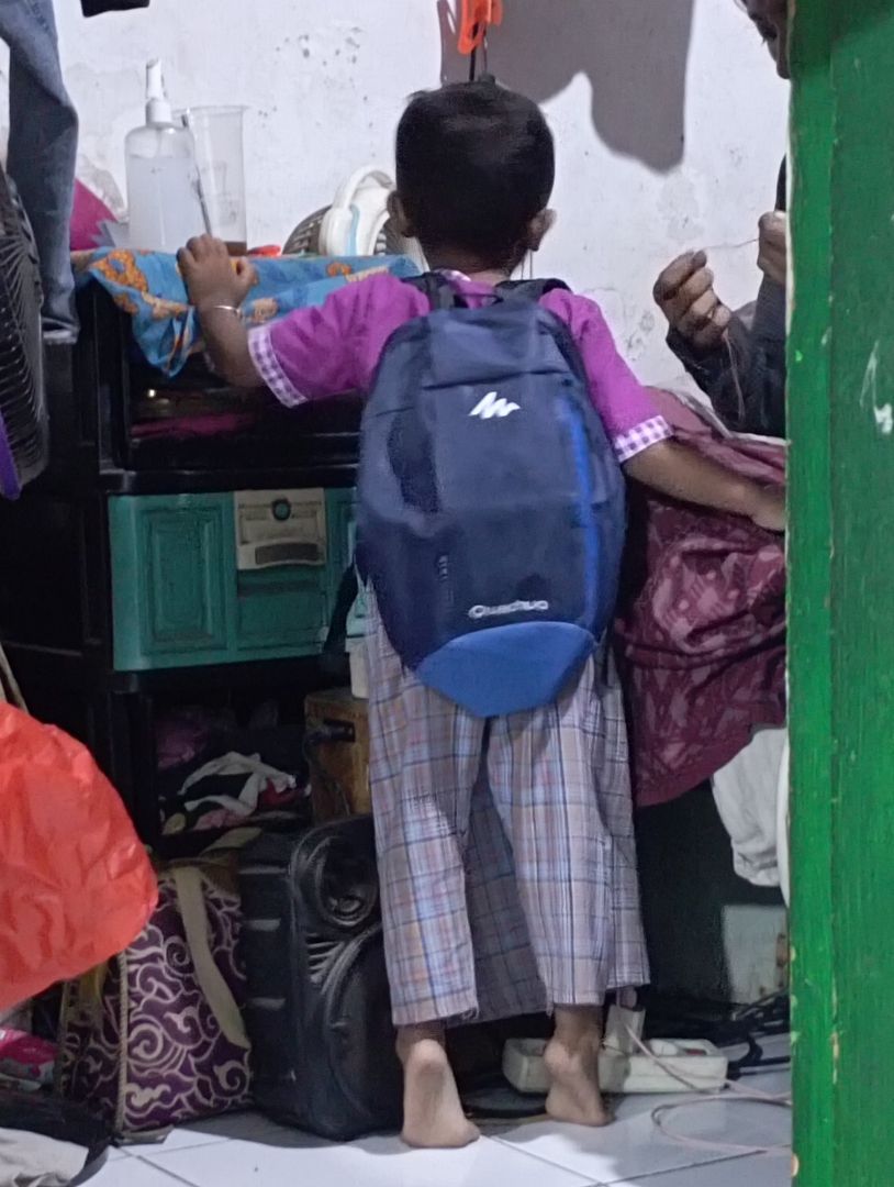 Tas Ransel Daypack 10L Anti Air Ergonomis - Foto ulasan pembeli