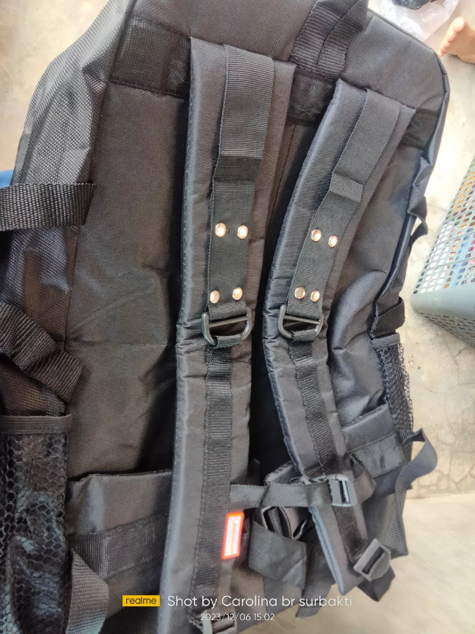 Tas Ransel Jumbo Unisex 60L Goldvers Original - Foto ulasan pembeli