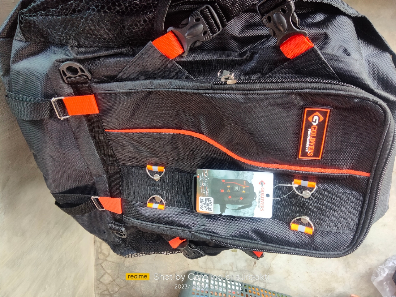 Tas Ransel Jumbo Unisex 60L Goldvers Original - Foto ulasan pembeli