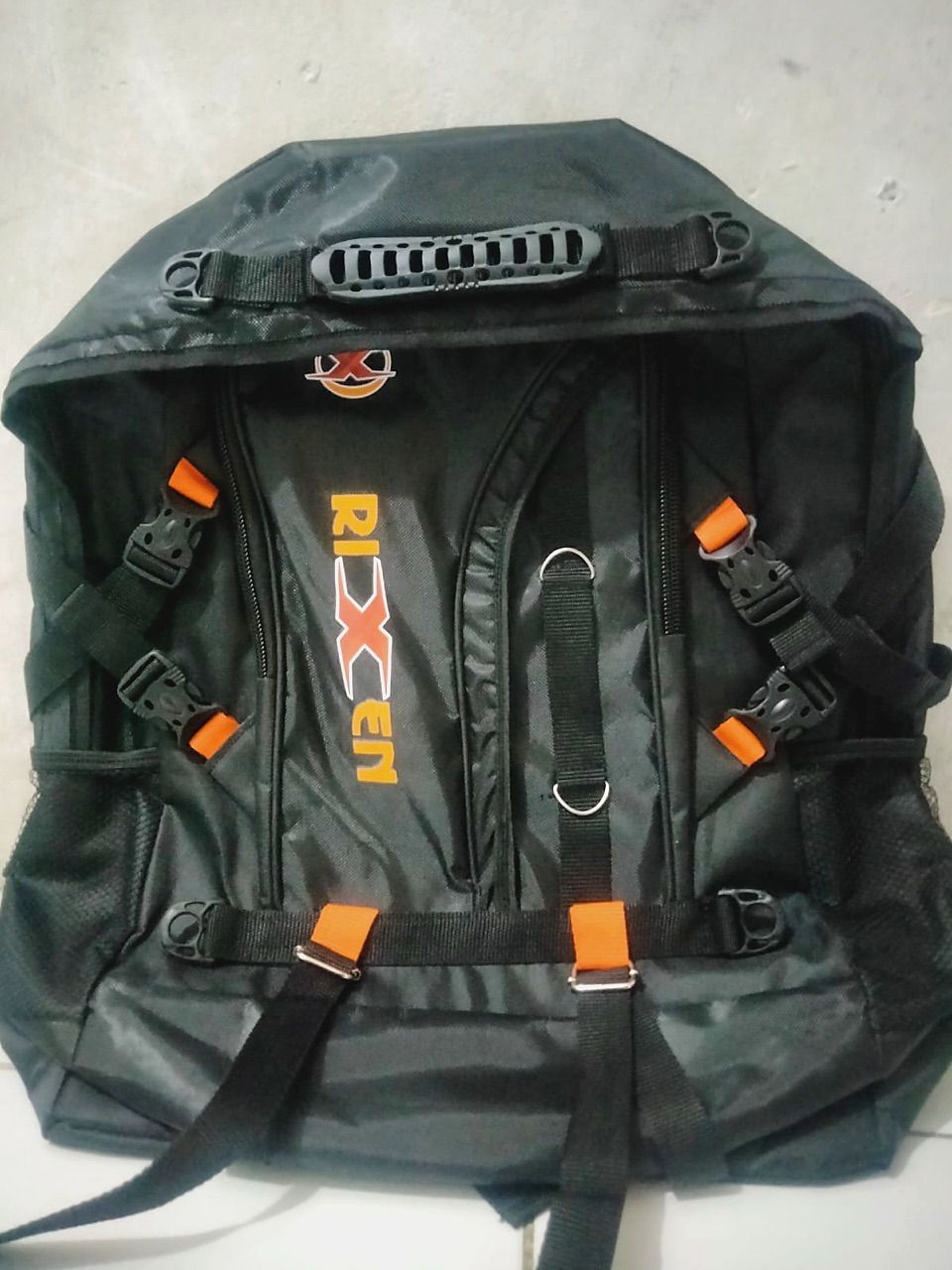 Tas Ransel JUMBO Unisex Kapasitas 60L Warna Hitam Jumbo - Foto ulasan pembeli