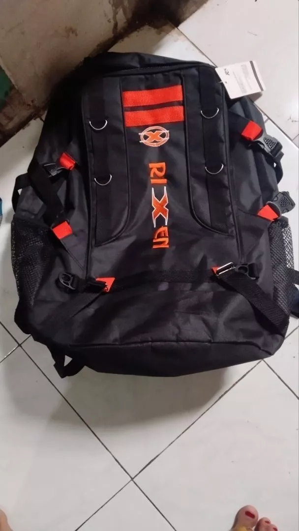 Tas Ransel JUMBO Unisex Kapasitas 60L Warna Hitam Jumbo - Foto ulasan pembeli