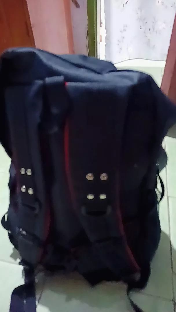 Tas Ransel JUMBO Unisex Kapasitas 60L Warna Hitam Jumbo - Foto ulasan pembeli