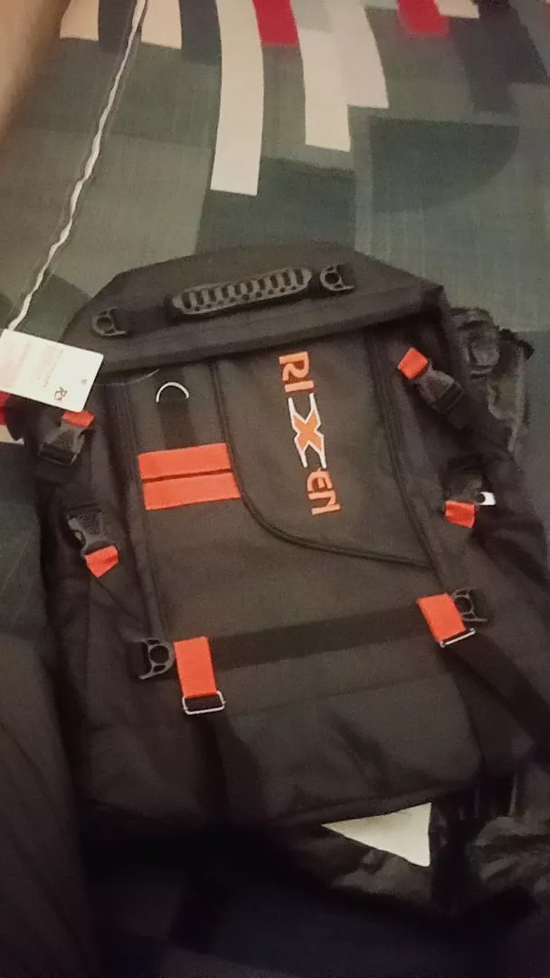 Tas Ransel JUMBO Unisex Kapasitas 60L Warna Hitam Jumbo - Foto ulasan pembeli