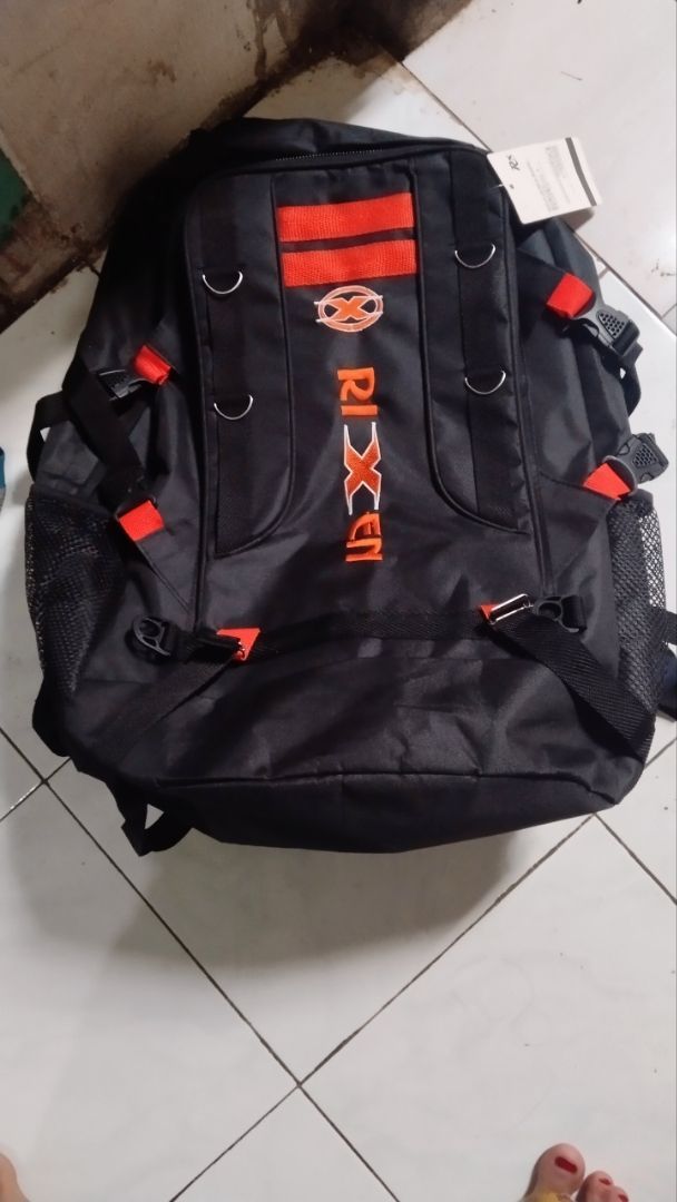 Tas Ransel JUMBO Unisex Kapasitas 60L Warna Hitam Jumbo - Foto ulasan pembeli