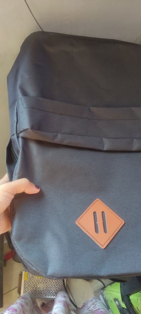 Tas Ransel Korea Pria Wanita Polos Tahan Air - foto 7 dari 10