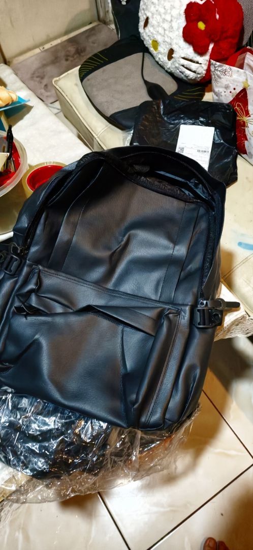 Tas Ransel Kulit Laptop Pria Wanita Nauril - foto 2 dari 10