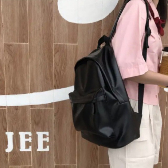 Tas Ransel Kulit Pria Wanita Laptop 15.6" - foto 6 dari 10