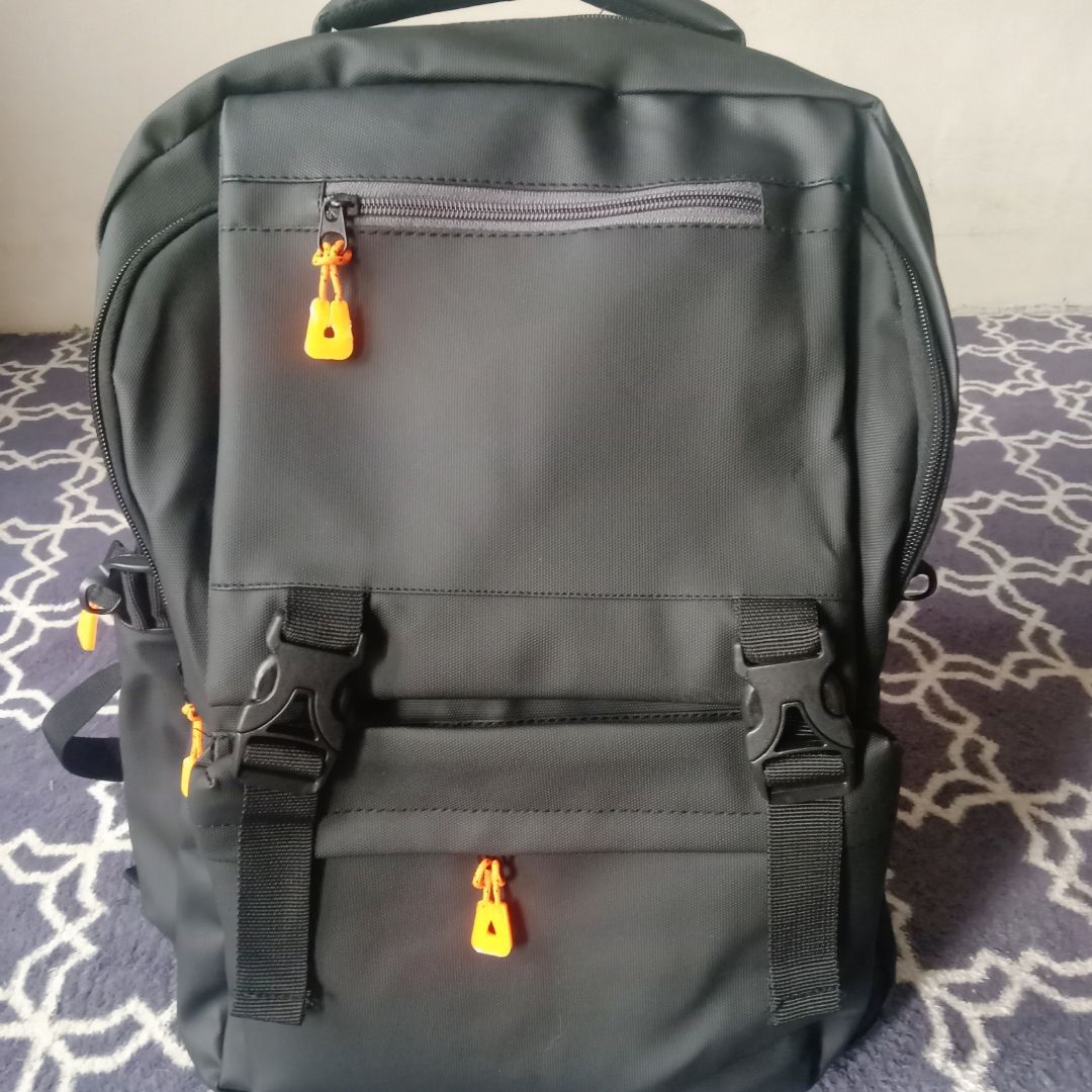 Tas Ransel Laptop Anti Air Cowok Cewek Murah - Foto ulasan pembeli