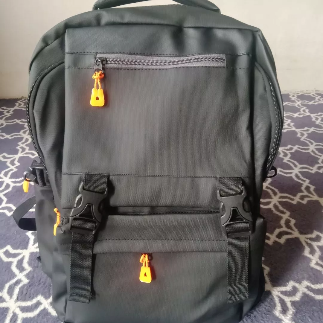 Tas Ransel Laptop Anti Air Cowok Cewek Murah - Foto ulasan pembeli