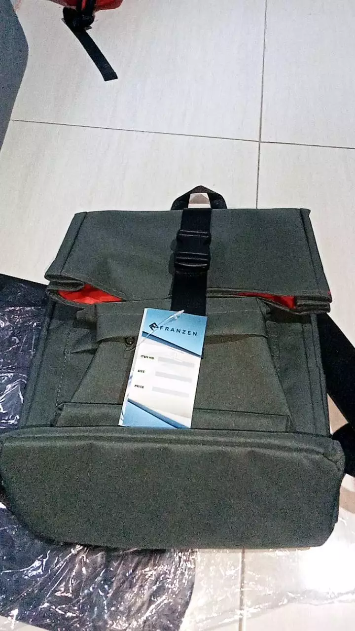 Tas Ransel Laptop Backpack Waterproof Franzen Rapid Rulle Series 601 - Foto ulasan pembeli