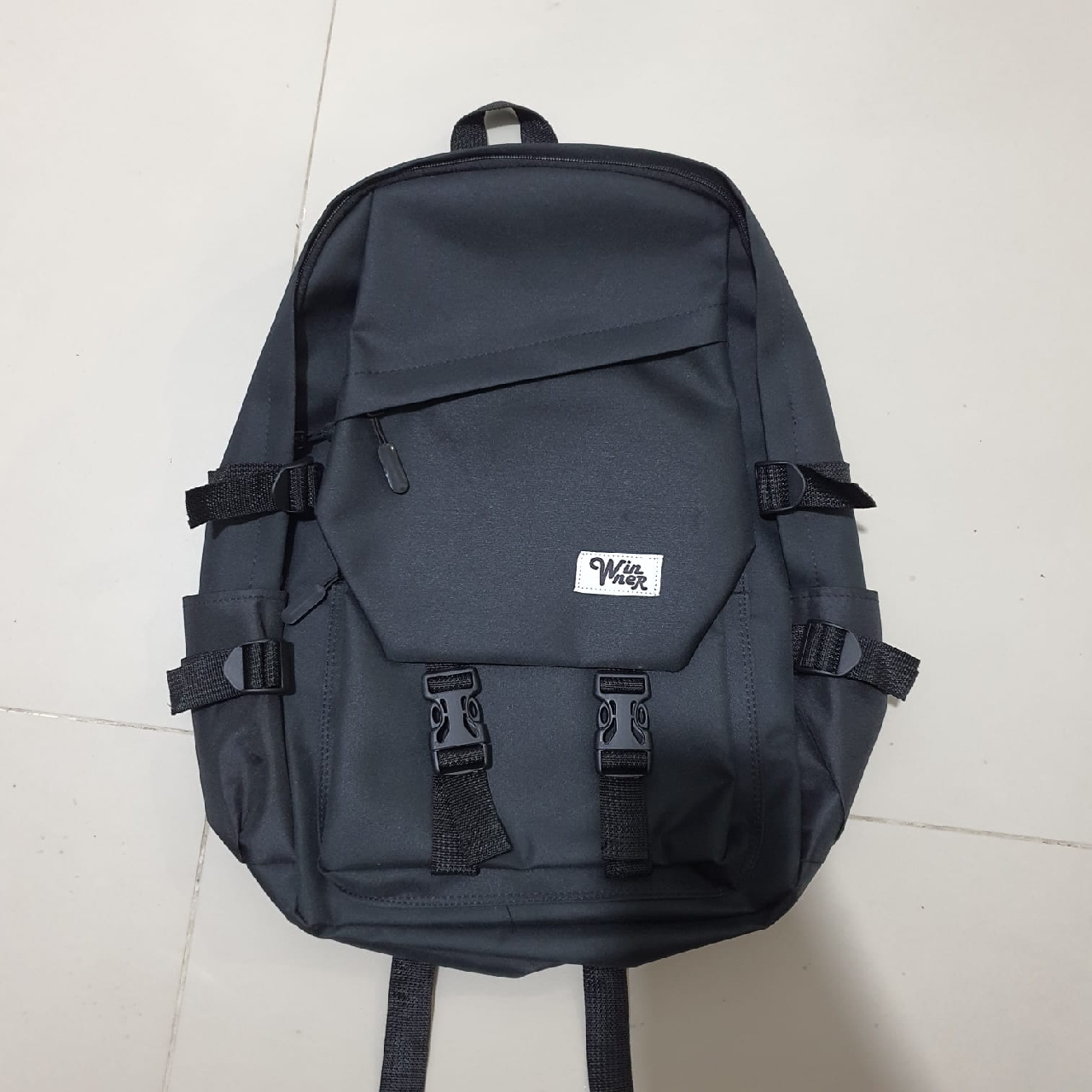 Tas Ransel Laptop Pria Waterproof Tas Distro Tas Sekolah Smp Sma Backpack Punggung Winner 095 - Foto ulasan pembeli