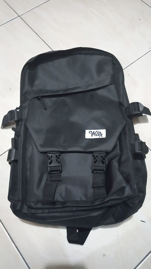 Tas Ransel Laptop Pria Waterproof Tas Distro Tas Sekolah Smp Sma Backpack Punggung Winner 095 - Foto ulasan pembeli