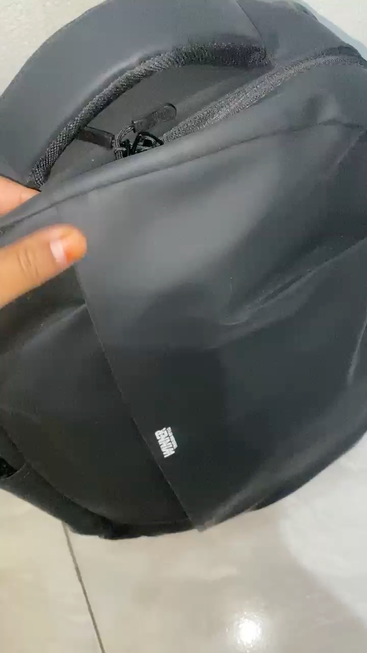 Tas Ransel Laptop Waterproof Bonus Rain Cover Ransel Pria Tas Sekolah Kuliah Kerja Winner 011-1 - Foto ulasan pembeli