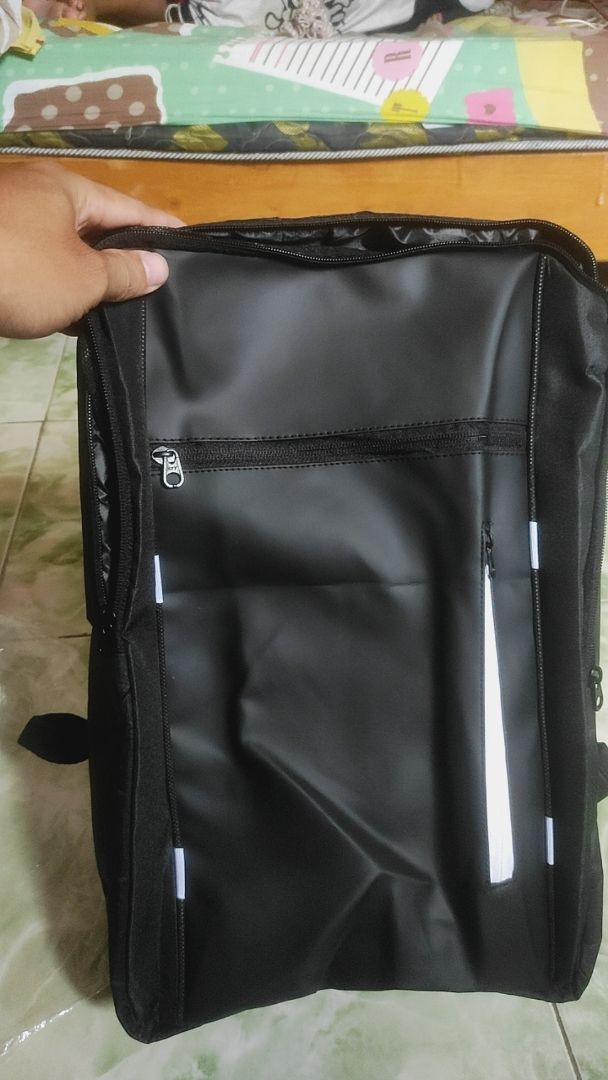 Tas Ransel Laptop Travel Bag Tas Premium Anti Air - Foto ulasan pembeli