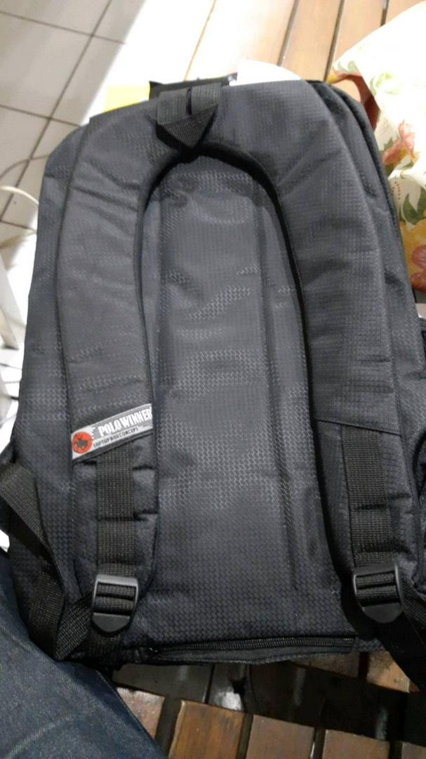 Tas Ransel POLO GLOBAL Tas Laptop Pria Anti Air – Ransel Kerja Kuliah Premium - Foto ulasan pembeli